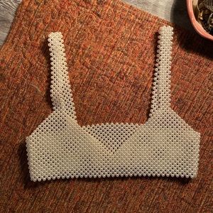 pearl crop top